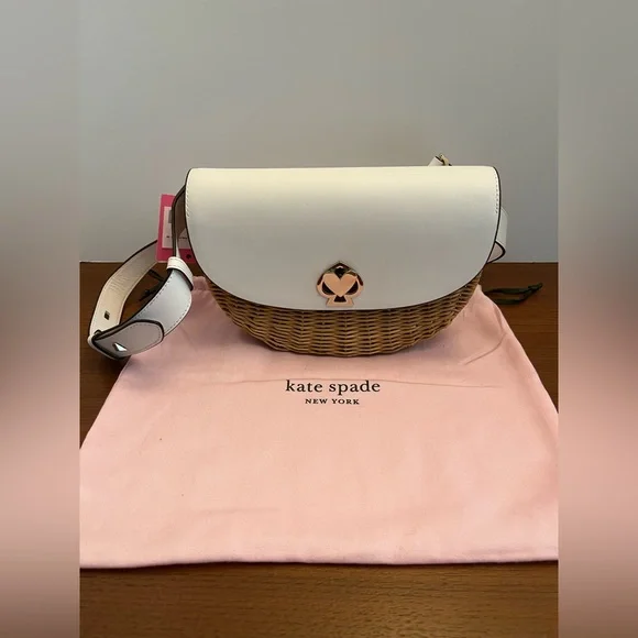 Kate spade nicola wicker twistlock new arrivals
